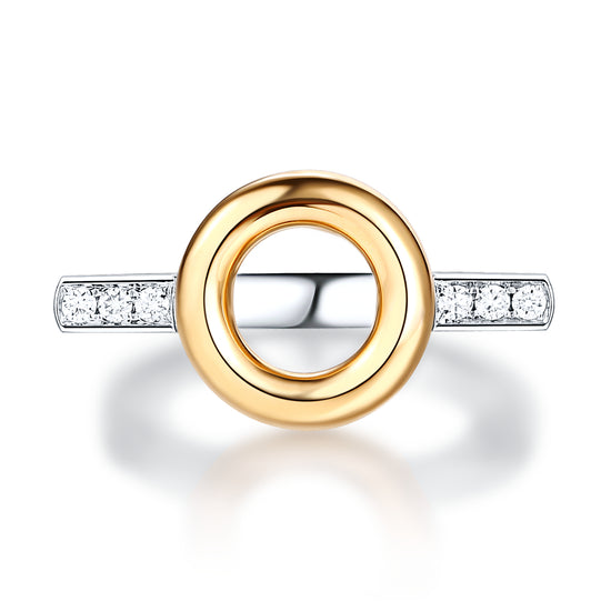 Balance Series 18K Gold Diamond Ring