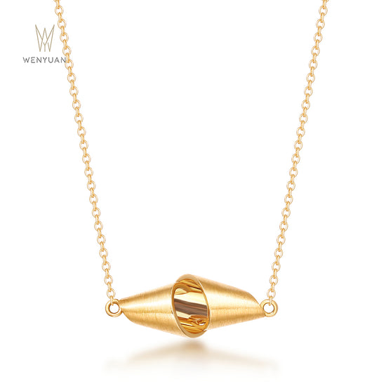 Conch Series 18K Gold Pendant