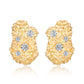Gold Mine Series 18K Gold Diamond Earrings