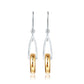 Balance Series 18K Gold Diamond Earrings