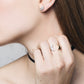Star&Moon 18K Gold Diamond Ring