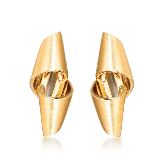 Conch series 18K Gold Earrings
